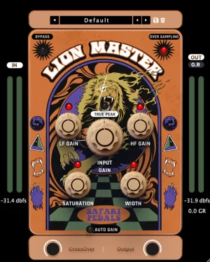 Safari Pedals - Lion Master