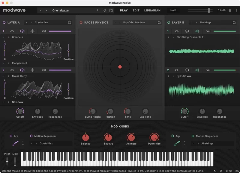 Korg Modwave native