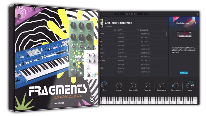 Relooped Analog Fragments Analog Lab Preset Bank