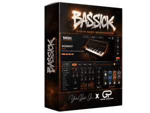 Bassick VST by Gospel Producers low-end workstation product box