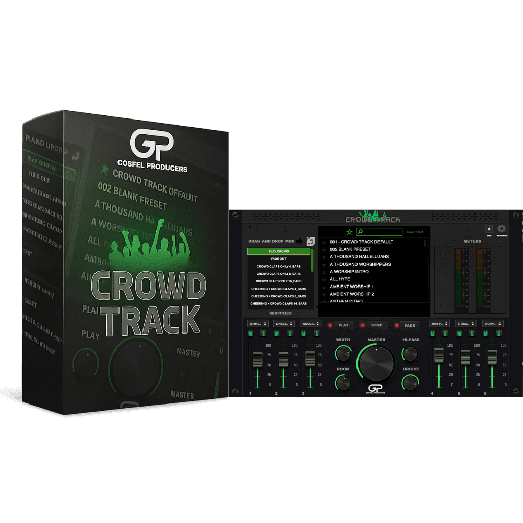 Crowd Track VST live audience plugin cover image