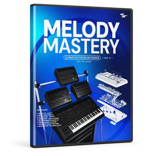 KXVI Melody Mastery DVD box product mockup